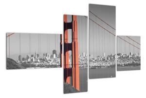 Golden Gate Bridge - obrazy (Obraz 110x70cm)