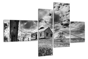 Opustený dom - obraz (Obraz 110x70cm)