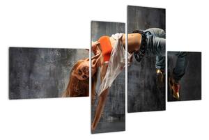 Street Dance tanečnice - obraz (Obraz 110x70cm)