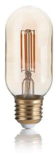 Ideal Lux 151700 Vintage LED žiarovka E27, 4W, 300lm, 2200K, jantárová