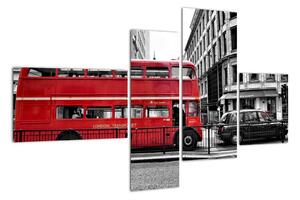 Ulice v Londýne - obraz (Obraz 110x70cm)