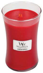 WoodWick Svíčka oválná váza 609g - Červená jeřabina