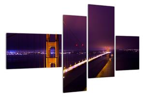 Most cez rieku - obraz (Obraz 110x70cm)