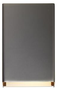 Moderné nástenné svietidlo Gunmetal 2-Lights - Otan S