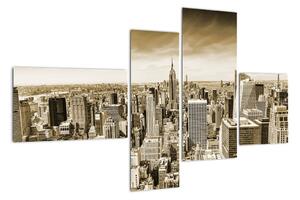 Panorama New York, obraz (Obraz 110x70cm)