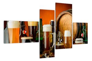 Pivo - obraz (Obraz 110x70cm)
