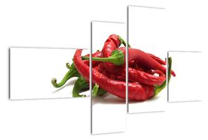 Chilli papričky, obrazy (Obraz 110x70cm)