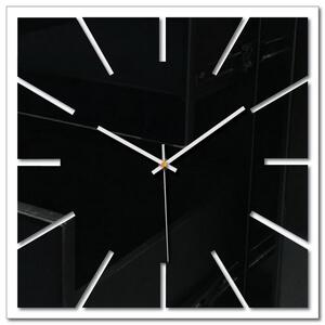 Nástenné hodiny Sentop X0100 plexisklo zrkadlo aj čierne