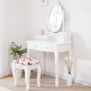 Toaletný stolík Barocco Rose + DARČEK hubka na make up