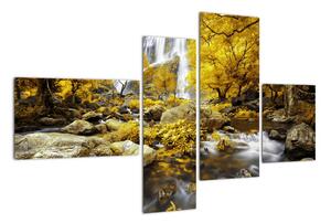 Obraz jesennej krajiny na stenu (Obraz 110x70cm)