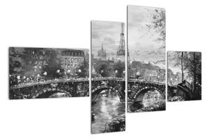 Obraz Paríža na stenu (Obraz 110x70cm)