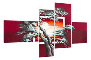 Obraz stromu na stenu (Obraz 110x70cm)