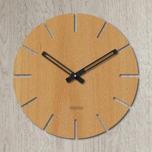 Okrúhle hodiny na stenu - Sentop | HDFK034 | drevené