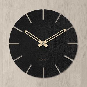 Okrúhle hodiny na stenu - Sentop | HDFK034 | drevené