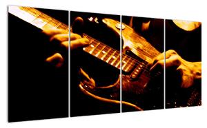 Obraz elektrické gitary (Obraz 160x80cm)
