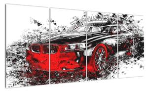 Obraz automobilu - moderný obraz (Obraz 160x80cm)