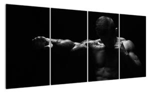 Obraz - mužské telo (Obraz 160x80cm)