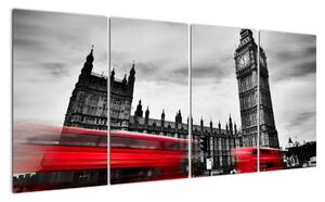 Moderný obraz - centrum Londýna (Obraz 160x80cm)