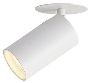Moderné zapustené bodové svietidlo biele GU10 50mm IP44 - Chels