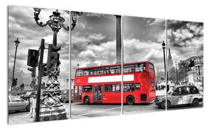 Obraz: ulice Londýna (Obraz 160x80cm)