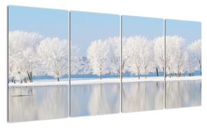 Obraz - zimná príroda (Obraz 160x80cm)