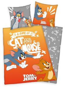 Detské obliečky Tom a Jerry 02 140x200 70x90 cm 100% Bavlna