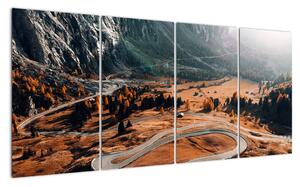 Obraz horské cesty (Obraz 160x80cm)