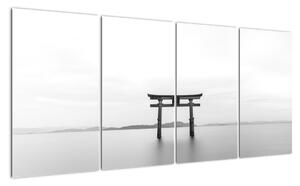Obraz - čriepky Japonska (Obraz 160x80cm)