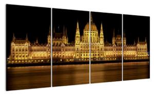 Budova parlamentu - Budapešť (Obraz 160x80cm)