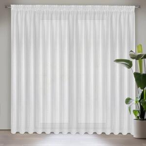 ZÁCLONA NA PÁSKE SIBEL 300 CM X 250 CM BIELA