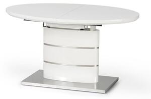 Halmar Rozkladací jedálenský stôl ASPEN 140(180)x90 biely
