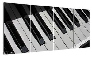 Obraz klavíra (Obraz 160x80cm)