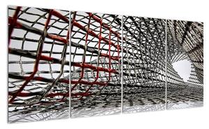 Obraz kovové mreže (Obraz 160x80cm)