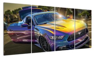Obraz auta Mustang (Obraz 160x80cm)