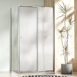 NICOL COMBI Chrom 90x70 grape Sprchovací kút s posuvnými dverami