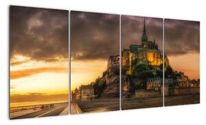 Obraz Mont Saint-Michel (Obraz 160x80cm)