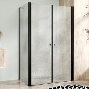 BETA COMBI Black 90x80 Grape Obdĺžnikový sprchovací kút bez vaničky