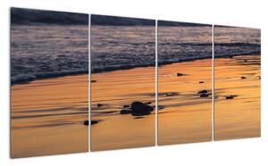 Obraz pláže na stenu (Obraz 160x80cm)