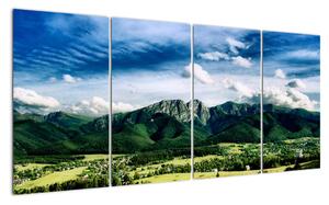 Horský výhľad - moderné obrazy (Obraz 160x80cm)
