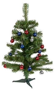 Livarno Home Umelý vianočný stromček, zdobený, 60 cm (zelený) (100339055)
