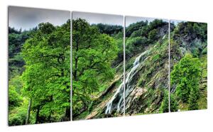 Obraz vodopádu (Obraz 160x80cm)