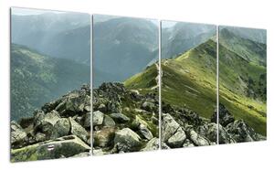 Hrebeň hôr - moderné obrazy (Obraz 160x80cm)