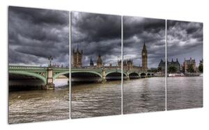 Obraz - Londýn (Obraz 160x80cm)