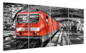 Obraz vlaku (Obraz 160x80cm)