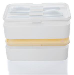 ERNESTO Obedový box, 10-dielna súprava (biela) (100326643)