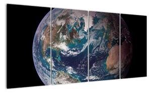 Zemeguľa - obraz (Obraz 160x80cm)