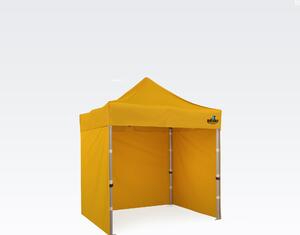 HAGO Záhradný párty nožnicový stan 2x2m - Žltá