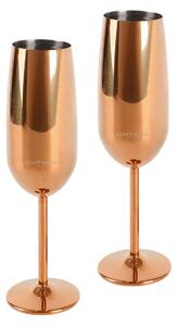 ECHTWERK Poháre na sekt/šampanské (2 kusy, medená) (100332390)