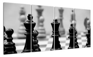 Šachovnica - obraz (Obraz 160x80cm)