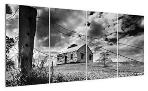 Opustený dom - obraz (Obraz 160x80cm)
